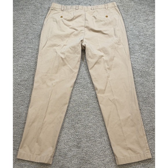 Brooks Brothers Clark Chino Casual Pants Men's Size 38x34* Beige Preppy - Picture 3 of 6